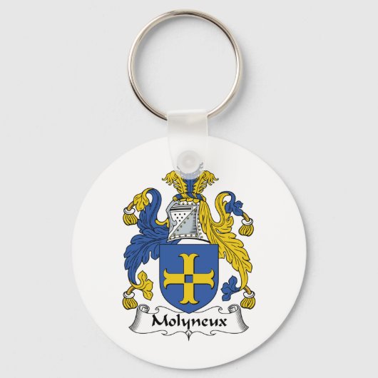 Molyneux Family Crest Sleutelhanger (Voorkant)