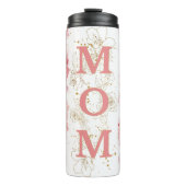 Mom 4 Photo Snapshots Coffee Travel Tumbler Mug Thermosbeker (Voorkant)