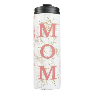 Mom 4 Photo Snapshots Coffee Travel Tumbler Mug Thermosbeker
