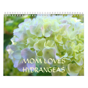 MOM AIME LES HYDRANGES Calendriers Nouvel An