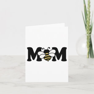 Mom Bee Schattigee Bijenteelt 1e Verjaardag Matchi Kaart