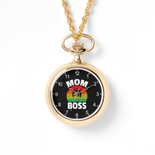 Mom Boss - Moederdag-66620 Horloge