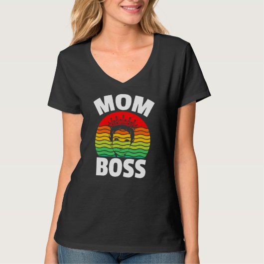 Mom Boss Moederdag Gift-66620 T-shirt (Voorkant)