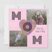 MOM Children's Custom Photos Roze Moederdag (Voorkant)