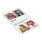 Mom Dictionary Definitie Fotocollage Magneet (Rechterzijde)