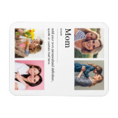 Mom Dictionary Definitie Fotocollage Magneet (Horizontaal)