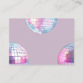 Mom era baby shower luierverloting informatiekaartje (Achterkant)