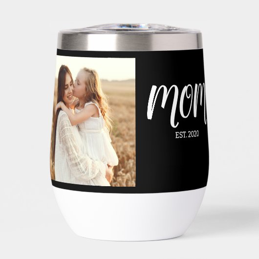 Mom Established Black Script Photo (Avant)