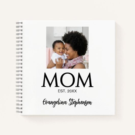 Mom Established Caps Journal for Moms (Devant)