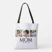 Mom Established Caps White 3 Photo Tote Bag (Dos)