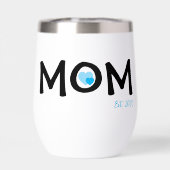 Mom Established Double Nested Blue Heart (Arrière)