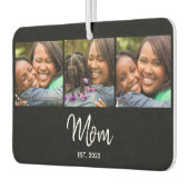 Mom Established Elegant Script Black 3 Photo  Luchtverfrisser (Links)