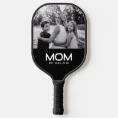 Mom Established Fun Bold Photo  Pickleball Paddle (Achterkant)