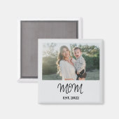Mom established, gift Magnet  (Recto/Verso)