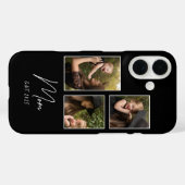 Mom Established Modern Script Black 3 Photo Case-Mate iPhone Case (Achterkant (horizontaal))