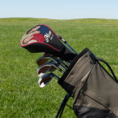 Mom Established Modern Script Photo Golfheadcover (Insitu)