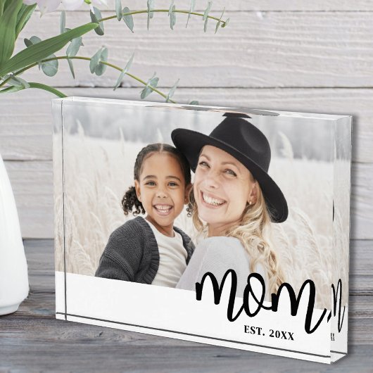 Mom Established Mother's Day Gift Fotoblokken