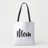 Mom Established New Mom Gift Tote Bag (Devant)