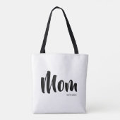 Mom Established New Mom Gift Tote Bag (Dos)