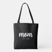 Mom Established New Mom Gift Tote Bag (Dos)