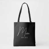 Mom Established New Mom Gift Tote Bag (Devant)