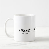 Mom Established New Mom Script Gift Koffiemok (Links)