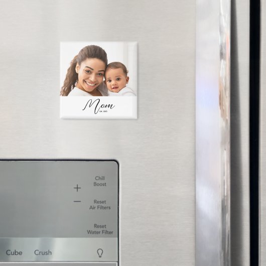 Mom Established Photo Gift Magnet (In situ (réfrigérateur))