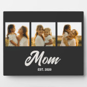 Mom Established Script Black 3 Photo Fotoplaat (Voorkant)