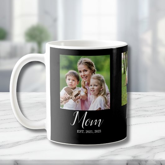 Mom Established Script Black 3 Photo Koffiemok