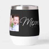 Mom Established Script Black Photo (Arrière)