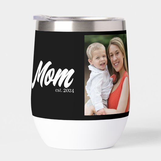 Mom Established Script Black Photo (Rechts)