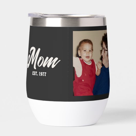 Mom Established Script Black Photo (Rechts)