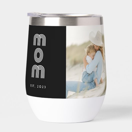 Mom Established Script Black Photo (Droite)