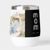 Mom Established Script Black Photo (Arrière)