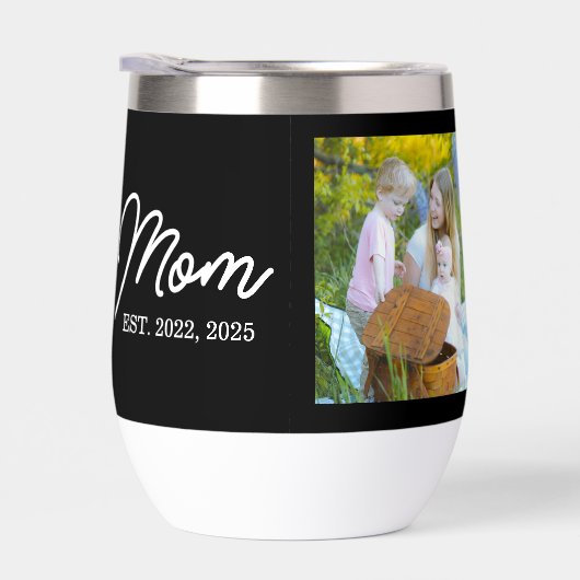 Mom Established Script Black Photo (Droite)