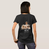 Mom Established Script Photo  T-Shirt (Dos entier)