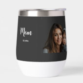 Mom Established Year Black Modern Script  (Gauche)