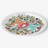 Mom Floral Papier Bord (Gekanteld)
