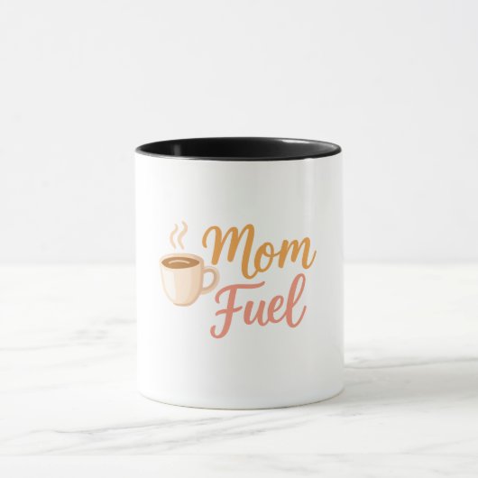 Mom Fuel Coffee Mug for Moms Mok (Midden)