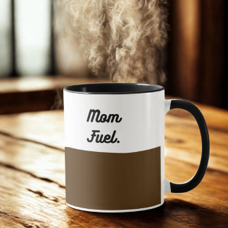 Mom Fuel Coffee Mug – Funny Gift for Moms Mok