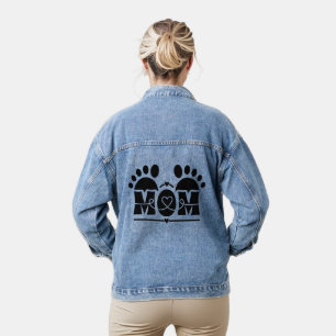 MOM Hart Voetafdruk Denim Jacket