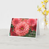 Mom in roze kaart (Gele Bloem)