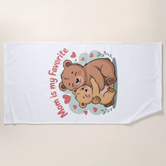 Mom Is My Favorite Strandlaken