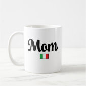 Mom Italian Flag Mug (Gauche)