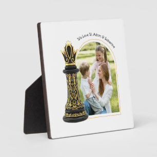 MOM Koningin van mijn leven, Gouden Schrift Zwarte Fotoplaat