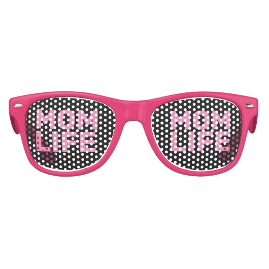 MOM LIFE FUNNY NOVELTY Party Lunettes de soleil (Devant)