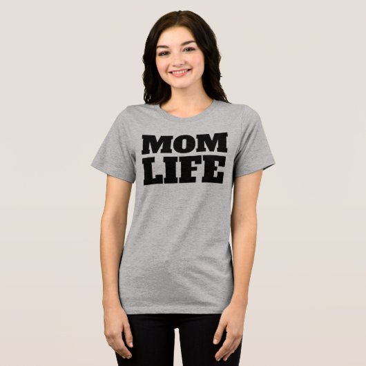 MOM LIFE T-SHIRT (Voorkant volledig)