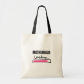 Mom Lifee Tote Bag Fun Quote Design (Devant)