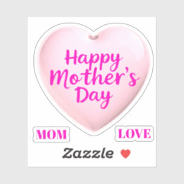 MOM LOVE STICKER