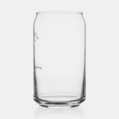 Mom & Mimi Custom Floral Family Opgericht Jaar Blikvorm Glas (Links)